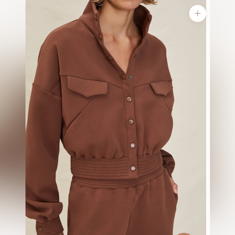 Devon Windsor Ashtin Jacket in chestnut, Size Small